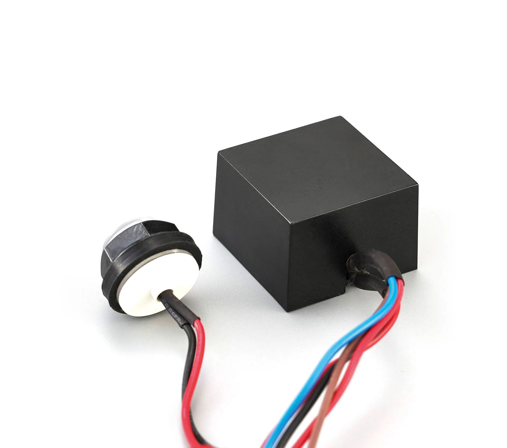 Espial Remote Fixing 20mm Photocell IP65 Black, Frosted White D0061  Deco Espial